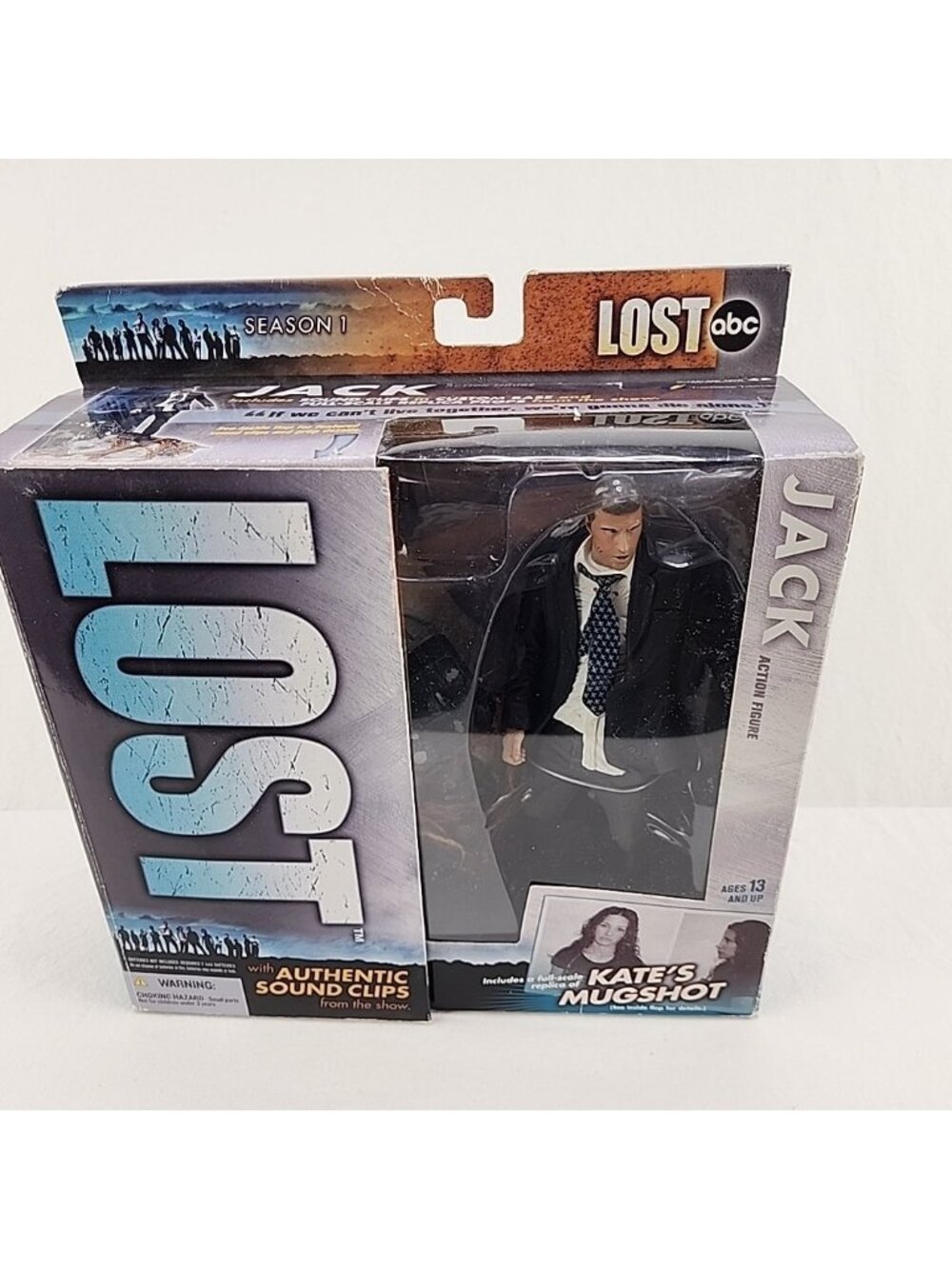 2006 McFarlane Toys‎ Lost Season 1 Jack Action Figure Opened Box